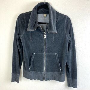 Michael Kors Grey Velvet Jacket Small